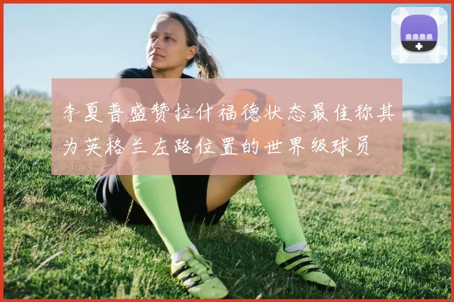 李夏普盛赞拉什福德状态最佳称其为英格兰左路位置的世界级球员
